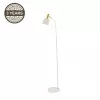 Stojacia lampa DAVI ML68915-1 40W E27 čierna/sivá