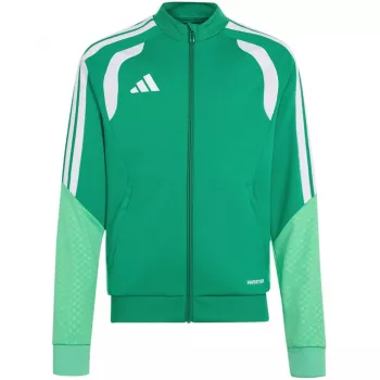 adidas Tiro 26 Competition juniorská tréningová mikina zelená 140cm