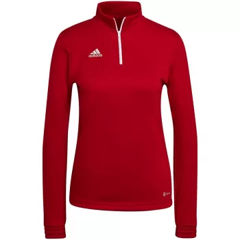 adidas Entrada 22 dámska tréningová mikina červená L
