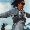 adidas TERREX Xperior CLIMA365 Light Windweave dámska bunda - čierna/biela, veľkosť M
