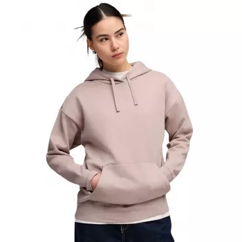 Puma ESS Centered Cat Logo Relaxed Hoodie dámska ružová veľkosť M