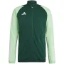 adidas Tiro 23 Competition tréningová mikina pre pánov zelená HU1303