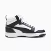 Puma Rebound V6 Mid detské tenisky biela čierna 393831 01 veľkosť 38.5