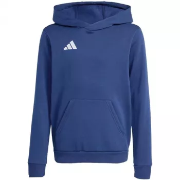 adidas Entrada 26 mikina s kapucňou detská tmavomodrá 164 cm
