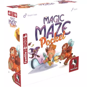 PEGASUS Magic Maze Pocket kooperatívna real-time labyrintová hra, 1-4 hráči, od 8 rokov, 15 minút