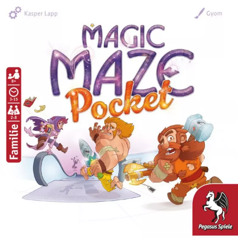 PEGASUS Magic Maze Pocket kooperatívna real-time labyrintová hra, 1-4 hráči, od 8 rokov, 15 minút