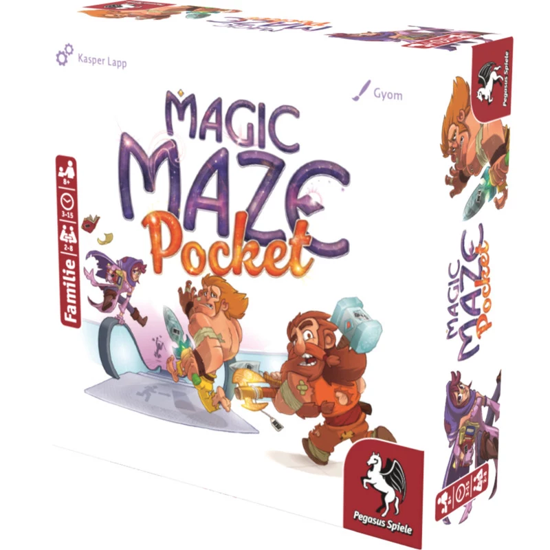 PEGASUS Magic Maze Pocket kooperatívna real-time labyrintová hra, 1-4 hráči, od 8 rokov, 15 minút