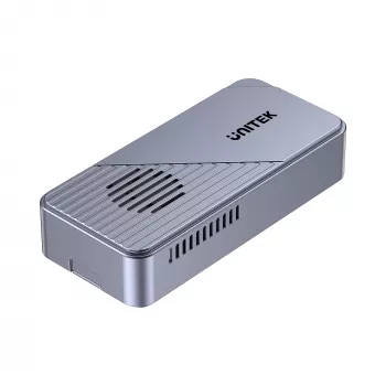 UNITEK USB4 M.2 NVMe SSD puzdro s aktívnym chladením, 80Gbps, bez nástrojov, hliník, USB-C