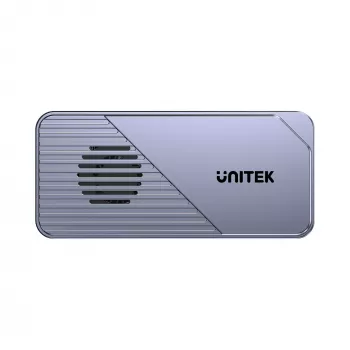 UNITEK USB4 M.2 NVMe SSD puzdro s aktívnym chladením, 80Gbps, bez nástrojov, hliník, USB-C