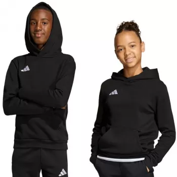adidas Entrada 26 Hoody detská čierna 152cm