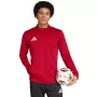 adidas Entrada 26 tréningová bunda pánska červená M