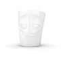 FIFTYEIGHT PRODUCTS T018301 biela hrnček s uškom Amused 350 ml