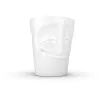 FIFTYEIGHT PRODUCTS T018301 biela hrnček s uškom Amused 350 ml