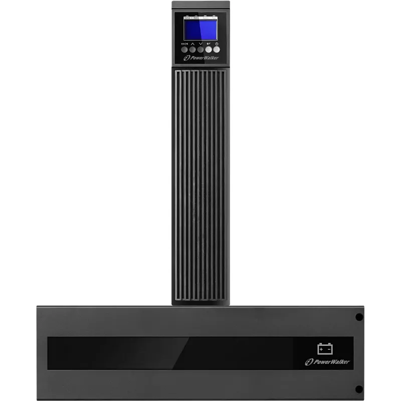 PowerWalker VFI 6000 RTG PF1 6000 VA online dvojkonverzná UPS - Rackmount/Tower, 2x IEC C19 výstupy, čistá sínusoida