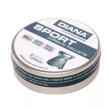 DIANA Sport 4,5 mm diaboly, 500 ks