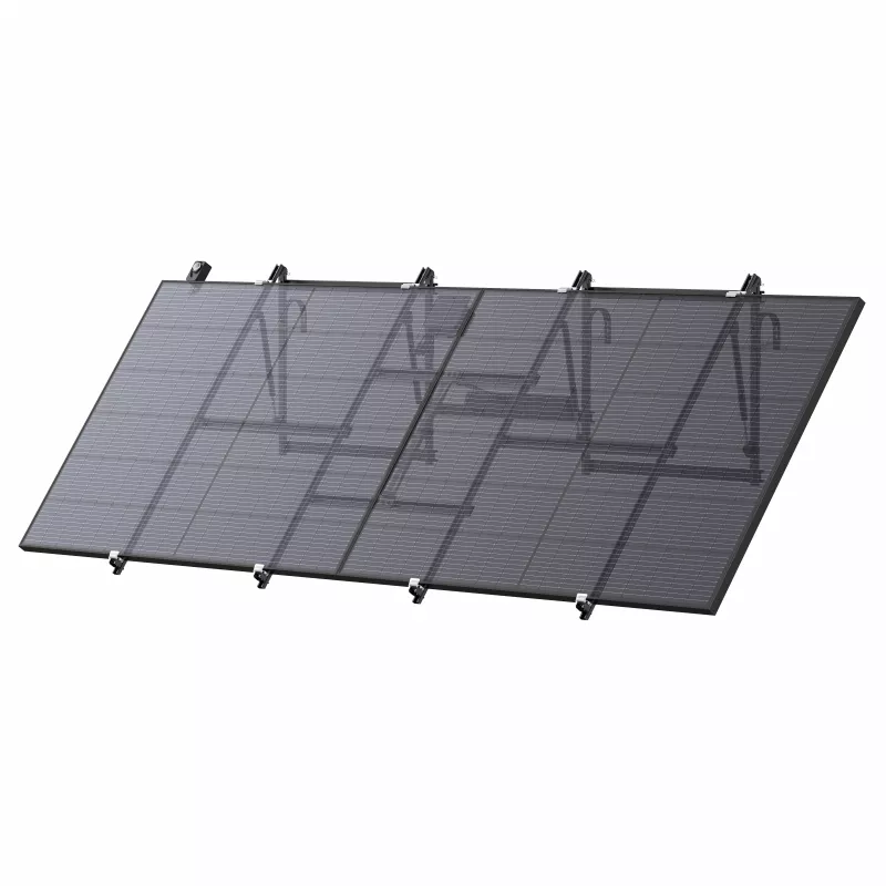 EcoFlow jednoosový solárny tracker