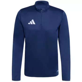 adidas Entrada 26 pánske tréningové tričko Navy modrá polovičný zips dlhý rukáv L