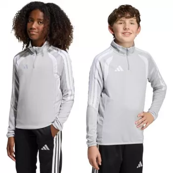 adidas Tiro 26 League mládežnícka tréningová bunda sivá 140cm