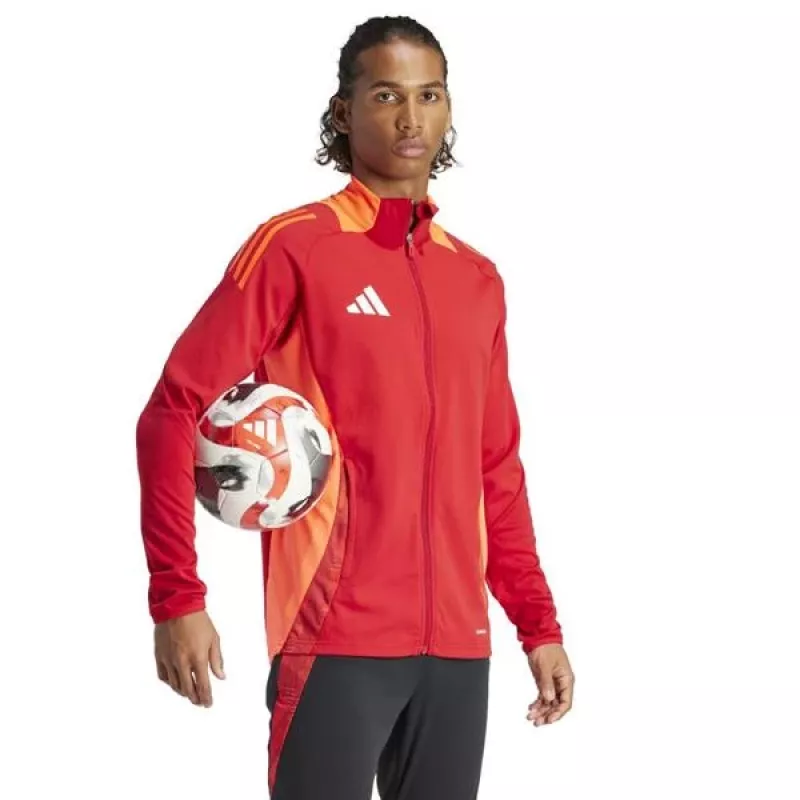 adidas Tiro 24 Competition pánska mikina červeno-oranžová IP1875