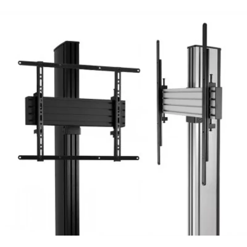 B-TECH AV SYSTEM X - univerzálny podlahový stojan pre ploché obrazovky (VESA 600 x 400) - 1,8 m