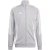 adidas Tiro 24 tréningové tričko Medium Grey Heather/čierna XL pánske tričko s dlhým rukávom