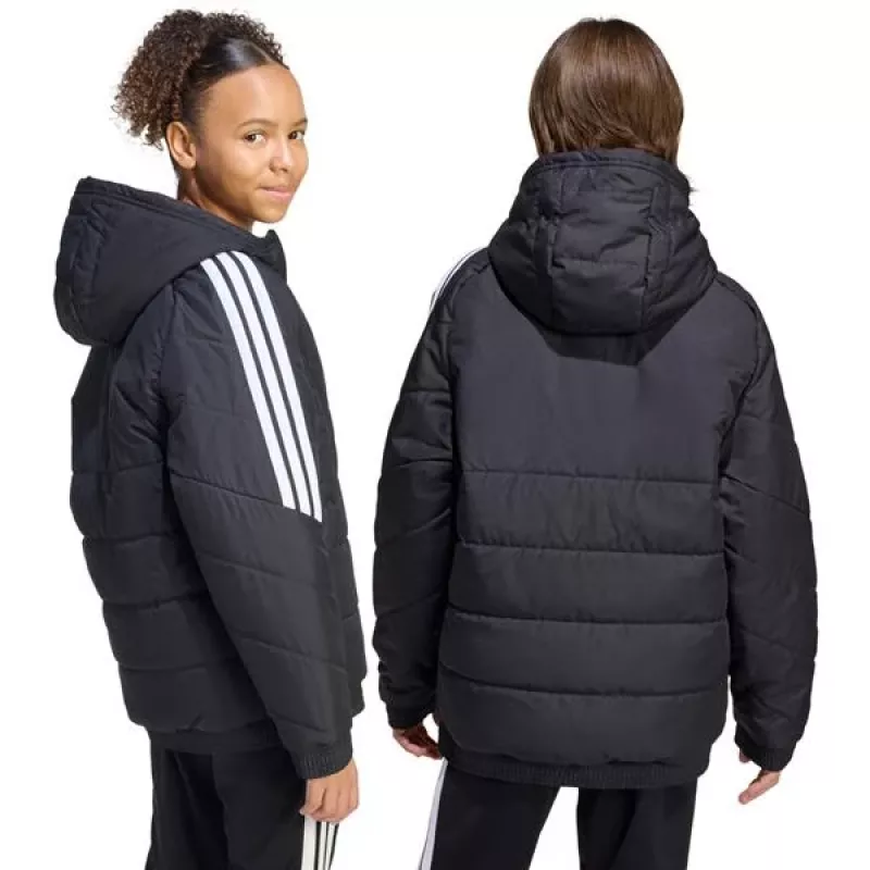 adidas Tiro 26 Winter detská futbalová bunda čierna KA5319 164 cm