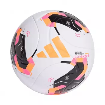 adidas Conext 26 League futbalová lopta veľkosť 5 biela/čierna/solar orange KE5865