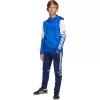 adidas Squadra 25 mikina s kapucňou pre deti modrá JD4806 128cm