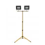 Stojan LED reflektor 2x50W 8500lm IP65 studená biely