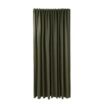 Bari W3630-5057 zelený záves s očkami 260x280 cm
