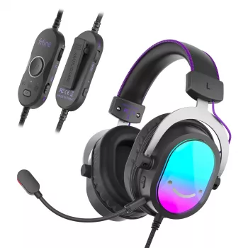 FIFINE H16 7.1 Surround-Sound-RGB herná headset - čierna