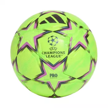 adidas UCL Pro Winter 26/27 League Stage futbalová lopta veľkosť 5 zelená/čierna/ružová KE9769