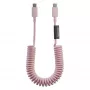 Native Union Pop Cable USB-C na USB-C 1,2 m 60W pletený kábel - Candy