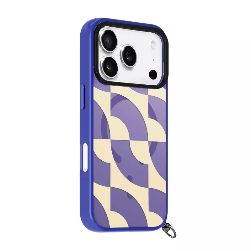 LAUT Keyko Pop puzdro pre iPhone 17 Pro Max, Indigo Tide