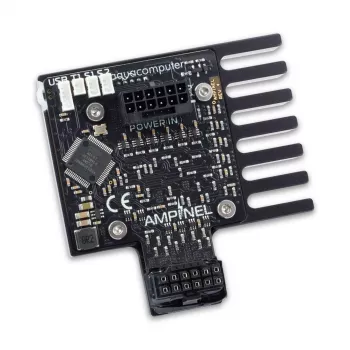 Aqua Computer AMPINEL 12V-2x6 správa napájania grafickej karty, 650 W, OLED, RGBpx - Type B