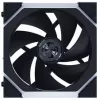 Lian Li UNI FAN SL FLEX Wireless ARGB 120 mm PWM skriňový ventilátor - balenie 3 ks, čierny, Reverse Blade