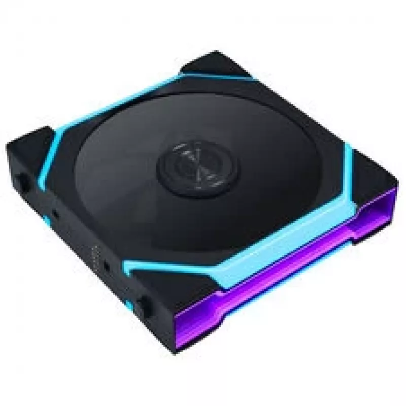 Lian Li UNI FAN SL FLEX Wireless ARGB 120 mm PWM skriňový ventilátor - balenie 3 ks, čierny, Reverse Blade