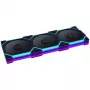 Lian Li UNI FAN SL FLEX Wireless ARGB 120 mm PWM skriňový ventilátor - balenie 3 ks, čierny, Reverse Blade
