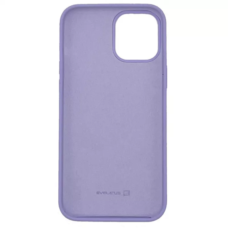Evelatus Apple iPhone 12 Pro Max Premium Soft Touch silikónové puzdro bledofialové