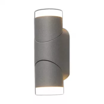 Sano LED nástenné svietidlo so senzorom, 2x6W, IP65