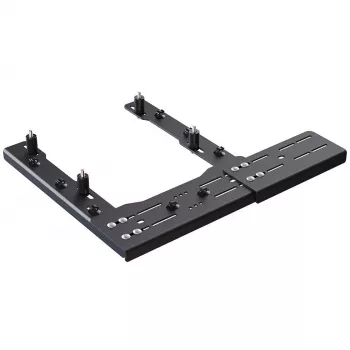 VIRPIL Controls predlžovacia doska držiaka stoličky, 140mm - čierna