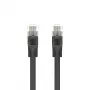 UNITEK Cat.6 UTP plochý kábel 10m čierny RJ45 Snagless Gigabit Ethernet