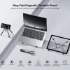 UNITEK Mag-Fold skladací magnetický stojan na telefón, tablet a notebook s funkciou statívu, Space Grey