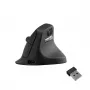 Keychron M5-A29 vertikálna PixArt 3311 1K čierna ergonomická bezdrôtová herná myš