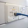 IT-BUDGET Full Copper Premium patch kábel Cat.6A s Cat.7 káblom 600 MHz bezhalogénový PoE+ 10Gbps modrý 3m