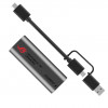 ASUS ROG USB-C10G 10G Ethernet adaptér 2-in-1 s USB-C a USB-A konektorom, Plug & Play, kompaktný a vhodný na cestovanie