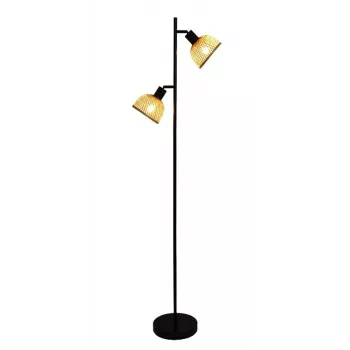 Stojacia lampa Corbo 2xE27 bambus