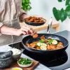 GreenPan Barcelona sada panvíc 3-dielna 20/24/28 cm čierna keramická nepriľnavá