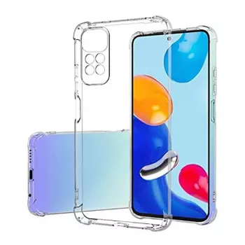 Evelatus Xiaomi Redmi Note 11/11S military shockproof silikónové puzdro TPU transparentné