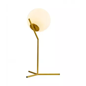 Stolná lampa Raile E27 zlatá